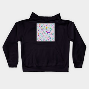 Colorful Rainbow Spots Pattern Kids Hoodie